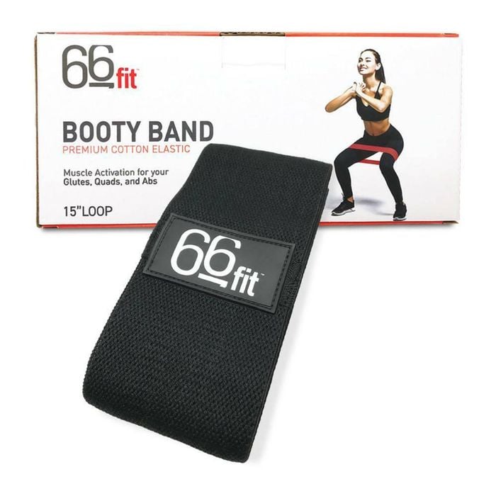 Premium Booty Band Loop - Cotton Elastic Resistance Bands For Glutes & Thighs - X-firm