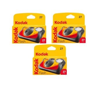 Kodak One Time Use Camera Funsaver 3 Pack Value Pack