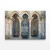 Building with Pillars  Print 100% Australian Made 90 x 60cm  (Stretched)