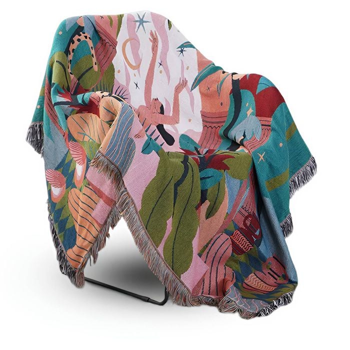 Anyhouz Blue Blanket Forest 160x220cm