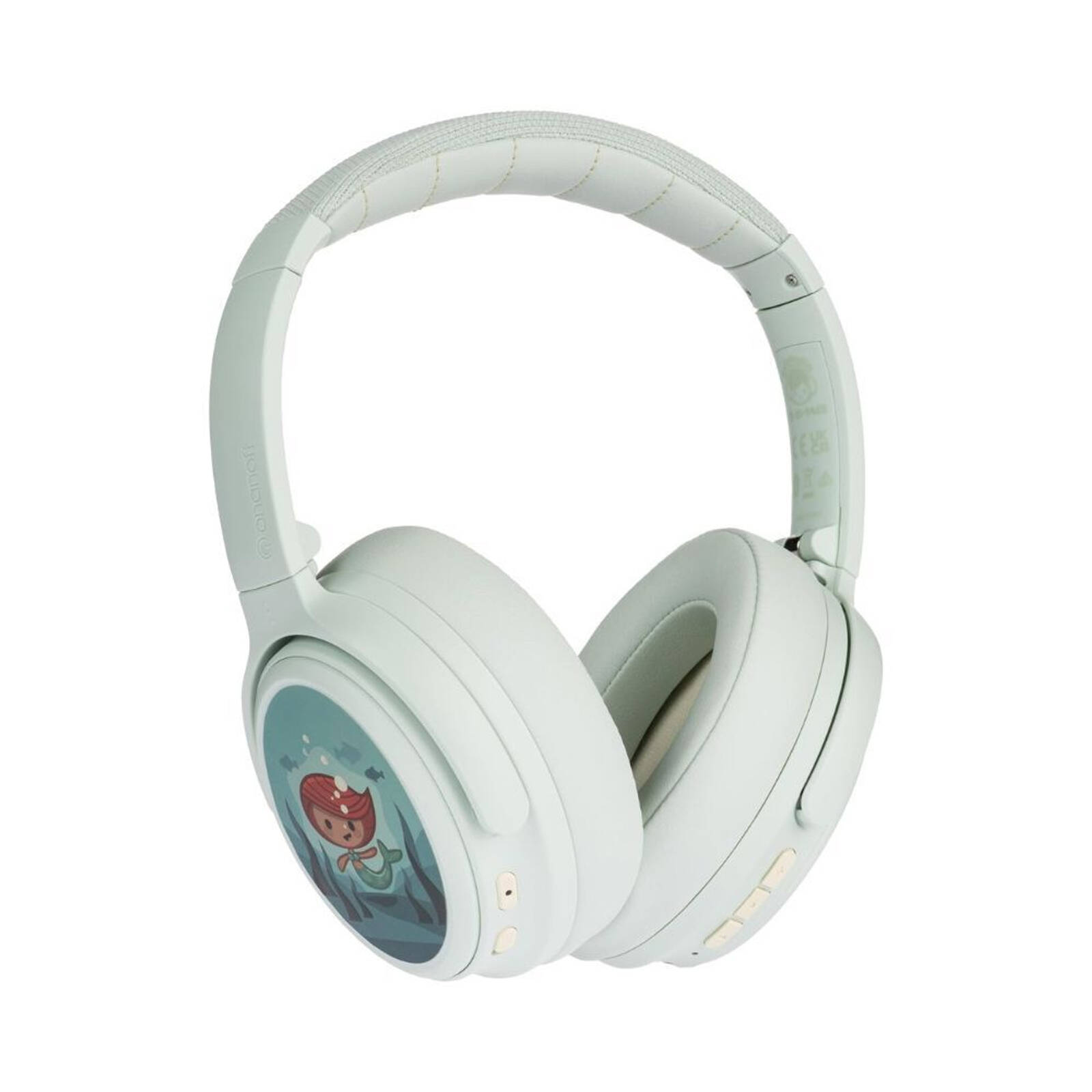 Casque Audio Sans Fil Pour Enfants BuddyPhones Cosmos Plus ANC (Rose) - Réduction De Bruit Active, Confortable, Limiteur De Volume Sécurisé - 5