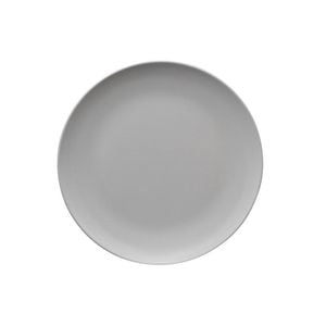 Colour Melamine Dinner Plate 25x25x2cm White Serroni