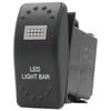 Switch Boss Dual White LED Laser Etched Rocker Switch - LED Light Bar