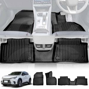 3D All-Weather Floor Mats for Lexus LBX 2024-Onwards Customized Car Floor Liners Full Set Carpet