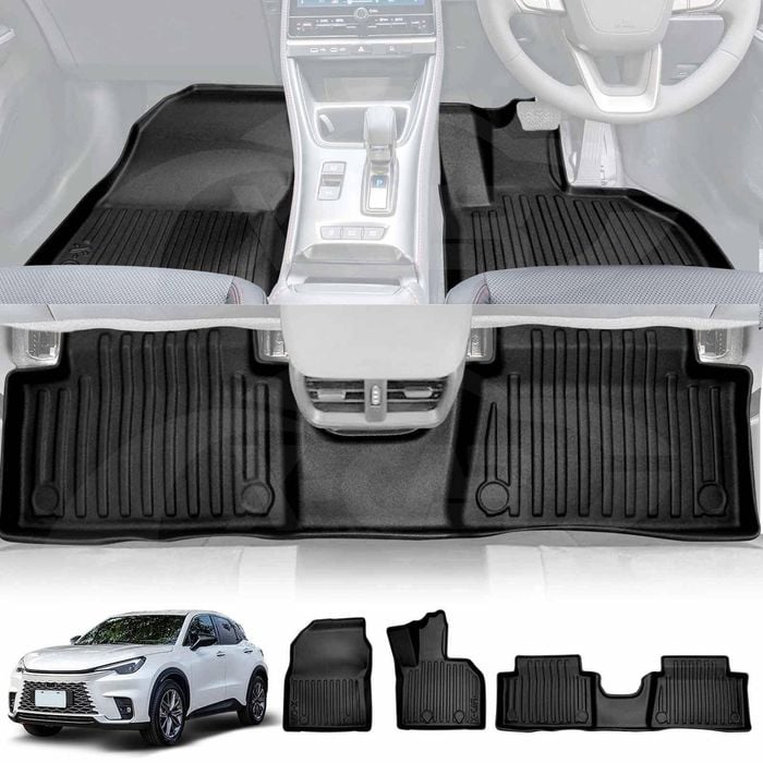 3D All-Weather Floor Mats for Lexus LBX 2024-Onwards Customized Car Floor Liners Full Set Carpet