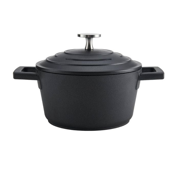 Mastercraft Casserole Dish Cast Aluminium 16cm Black