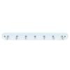 Mode Perma 7 Chrome Hooks Key Rack - White