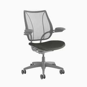 Humanscale Liberty Mesh Chair - Adjustable Duron Arms / Grey