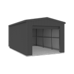Absco Structures 3.70mW x 6.00mD x 3.20mH Monument Single Roller Door Garage