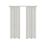 Smart Home Products 265 x 220cm Urban Pencil Pleat Room Darkening Curtain - 2 Pack - Linen