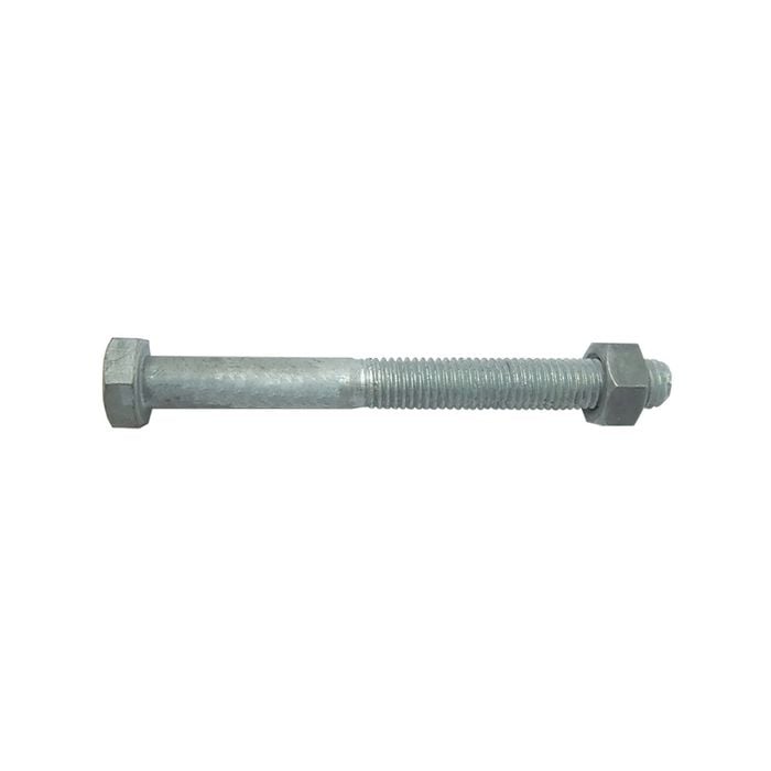 Zenith M12 x 240mm Galvanised Hex Head Bolt And Nut