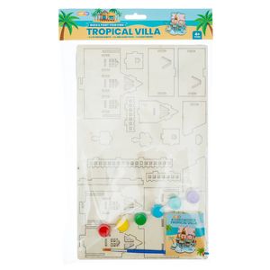 Crafted Build And Paint Your Own Tropical Villa