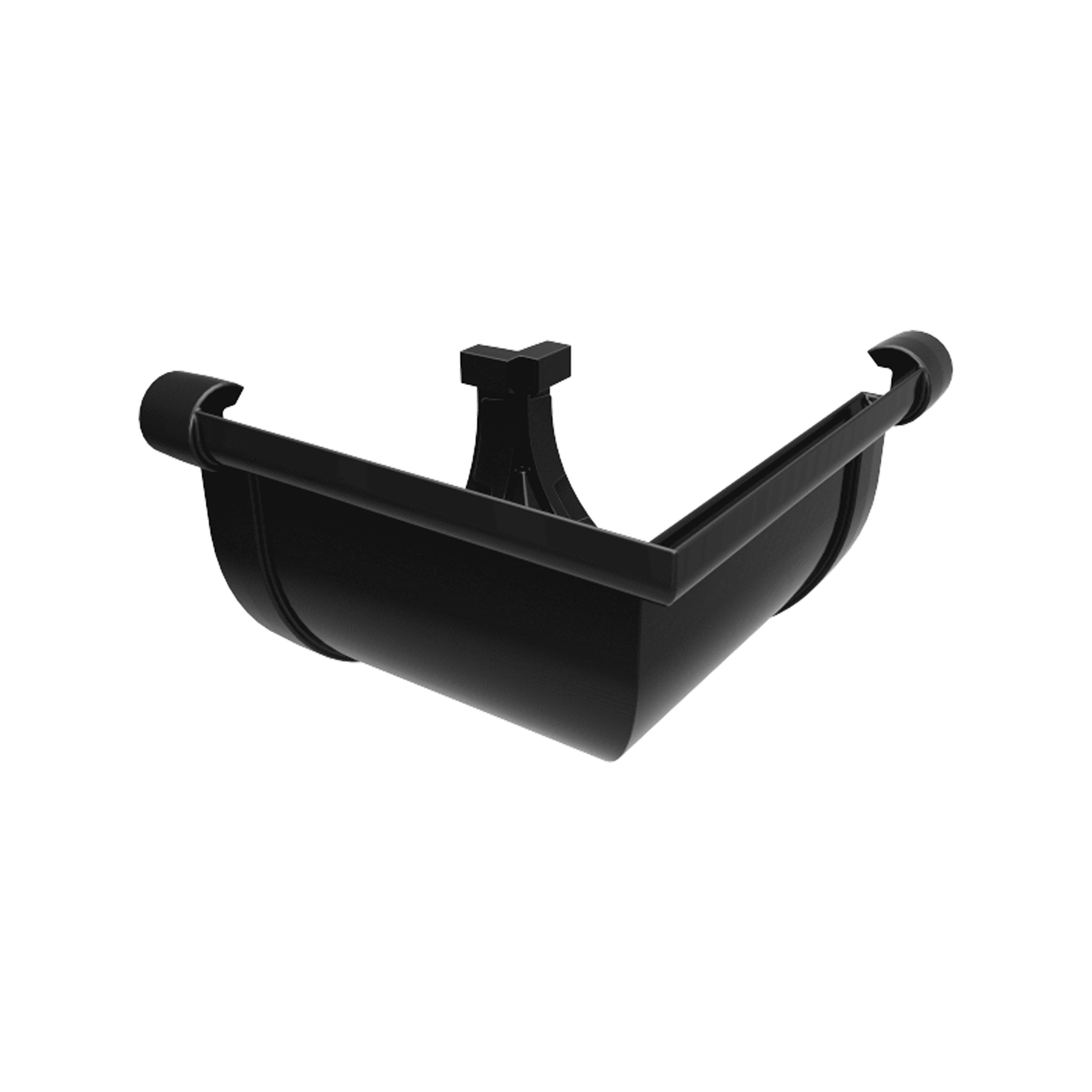 Marley Black Typhoon External Corner