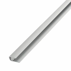 Dumawall 2600mm long Silver Click Finishing Trim