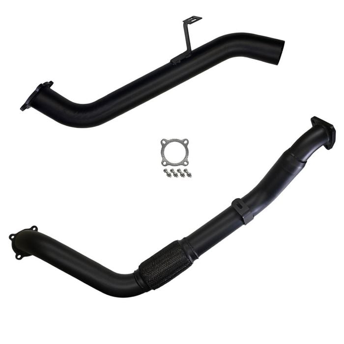 Ignite Exhausts Turbo Back For Toyota Landcruiser 79 Series V8 S/cab 3" No Cat & Side Exit 409 Stainless Steel