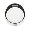 M-Pets 20.5cm Round Yumi Smart Pet/Dog/Cat Food Bowl White & Black