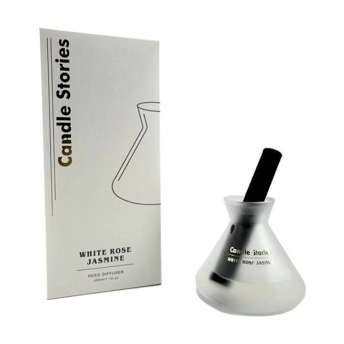 More Than Party Conical Reed Diffuser Home Fragrance White Rose & Jasmine 200ml