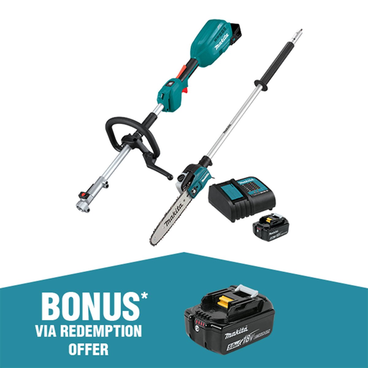 Makita 18V LXT Split Shaft Pole Saw Bunnings New Zealand