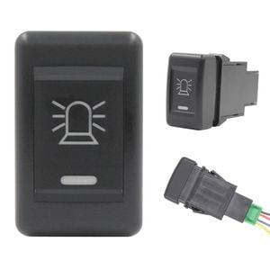 Switch Boss Push Switch for Isuzu F & N Series Trucks (24v) - Beacon