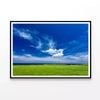 Coastline and Grassland  Print 100% Australian Made 120x90cm  (Poster)