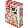 Nostalgic Art 26cm/4L Tin Metal Box Kellogg's Corn Flakes Quality Cereal XL