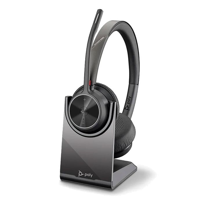 HP Poly Voyager 4320 MS Headset +BT700 dongle +Charging Stand (77Z32AA)