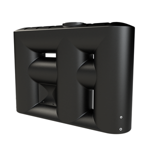 Melro Tanks 3000L Black Slimline 3060 Poly Water Tank