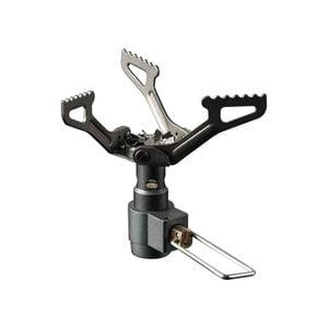 NNEOBA Outdoor Titanium Gas Mini Stove Silver
