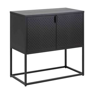 Modern Furniture NEWTON 2 Door Sideboard 82cm - Black
