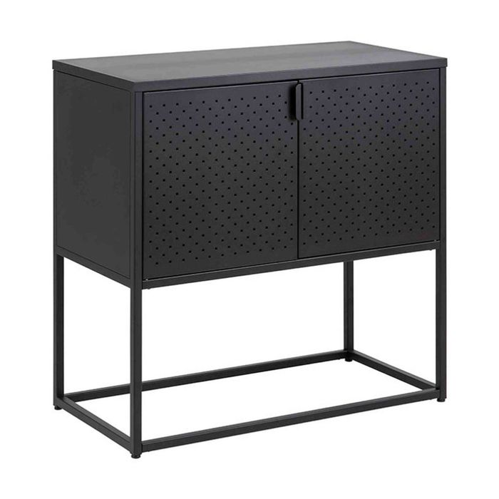 Modern Furniture NEWTON 2 Door Sideboard 82cm - Black