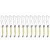 12pc Laguiole Etiquette 21.5cm Soft Cheese Knife - Ivory