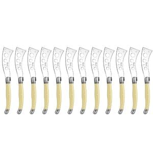 12pc Laguiole Etiquette 21.5cm Soft Cheese Knife - Ivory