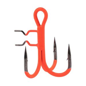 Mikado Jaws Vertical Treble Fishing Hook Orange 3/0