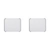 2PK Kitchen Aid Reversible Chopping Board W/ Perimeter Trench Large 35x28cm
