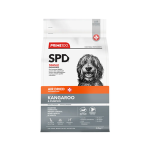 Prime100 SPD Air Dried Kangaroo & Pumpkin Dog Dry Food - 2.2kg