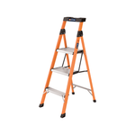 CITECO 0.9m 3 Step 150kg Industrial Twin Platform Fibreglass Ladder
