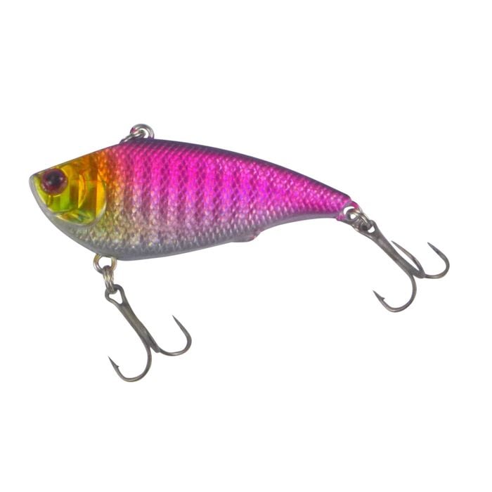 Finesse Excaliber Lipless Crankbait, Purple Flash, 55mm