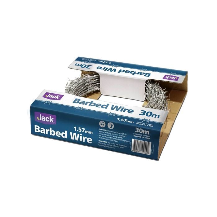 Jack 30m x 1.57mm High Tensile Barbed Wire