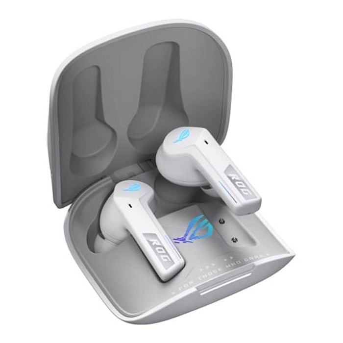 Asus Rog Cetra Speednova Wireless Gaming Headphones - White [rog Cetra True Wireless Speednova White]