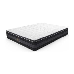 Divano Bedding 34cm Mattress Euro Top Pocket Spring Queen
