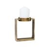 SSH COLLECTION Miles 16. 5cm Single Candle Stand - Brass