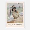 Galrie Claude Monet's Trouville Art Print Classic Impressionist Beach Scene Home Decor, Poster Only, A0 84 x 119cm (33 X 47inch)