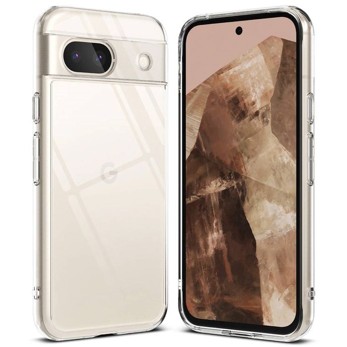 MEZON Google Pixel 8a (6.1") Ultra Slim Clear TPU Gel Back Case