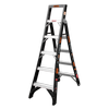 Gorilla 180kg 6 Step Silverback Fibreglass Dual Purpose Ladder