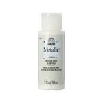 Folk Art Pearl White Metallic Acrylic Paint 