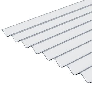 Suntuf 1.8 x 0.66m - 1800mm Clear Mini Orb Corrugated Polycarbonate Sheet