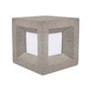 Brilliant Sarno Concrete Terrazzo Cube Wall Light