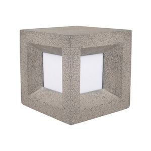 Brilliant Sarno Concrete Terrazzo Cube Wall Light