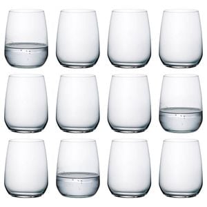 Bormioli Rocco Restaurant Glass Tumblers - 430ml - Clear - Pack of 12