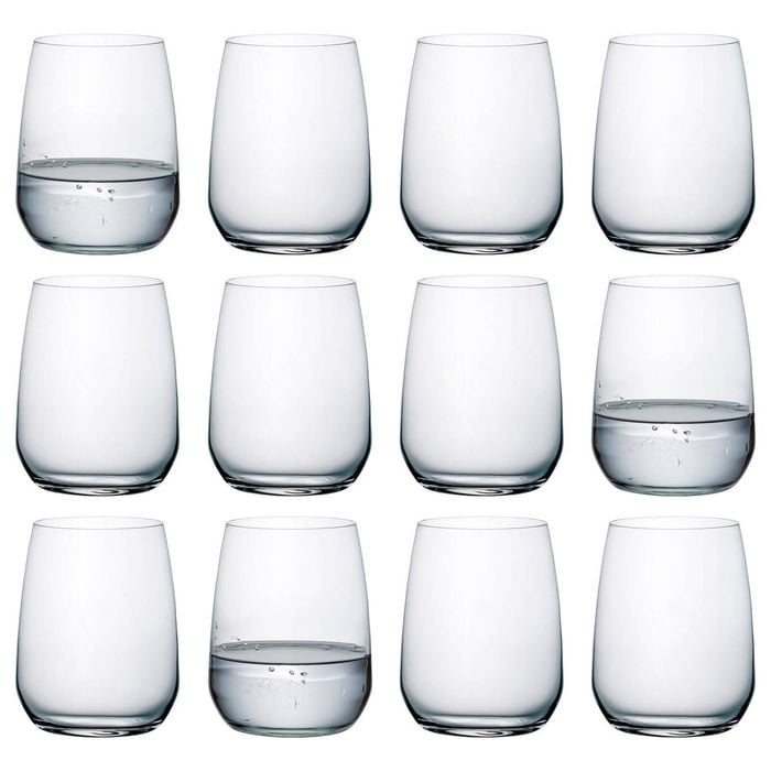 Bormioli Rocco Restaurant Glass Tumblers - 430ml - Clear - Pack of 12